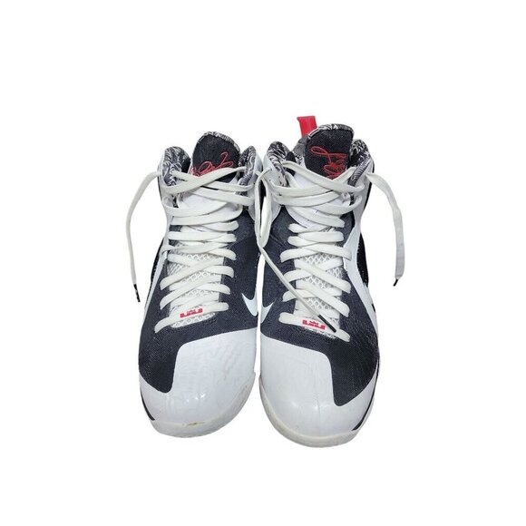 Nike LeBron 9 Freegums 2011 Black White Red Air Size 13 main image 9